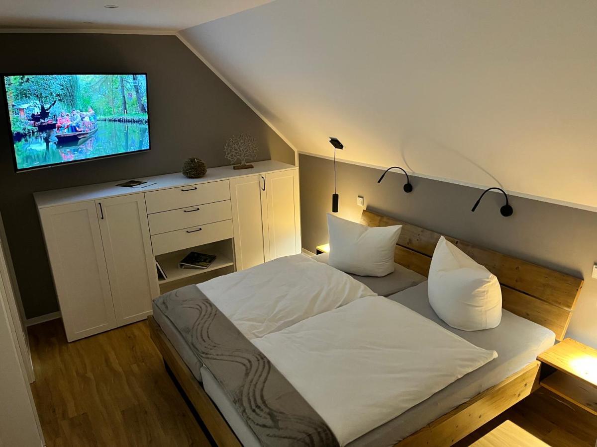 Apartmán Zur Kleinen Glocke Burg  Exteriér fotografie